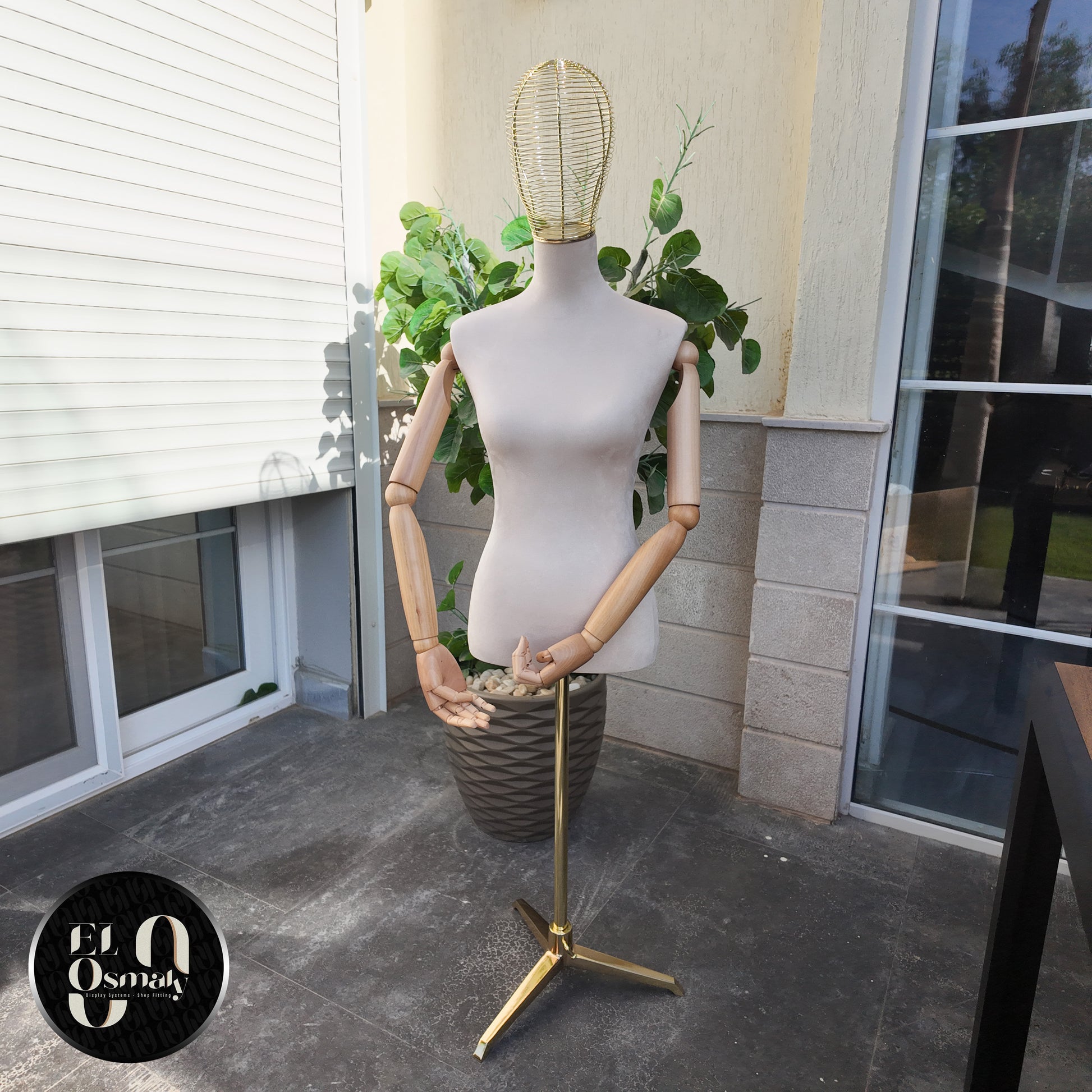 مانيكان ترزي راس شبك- Tailor mannequin head mesh