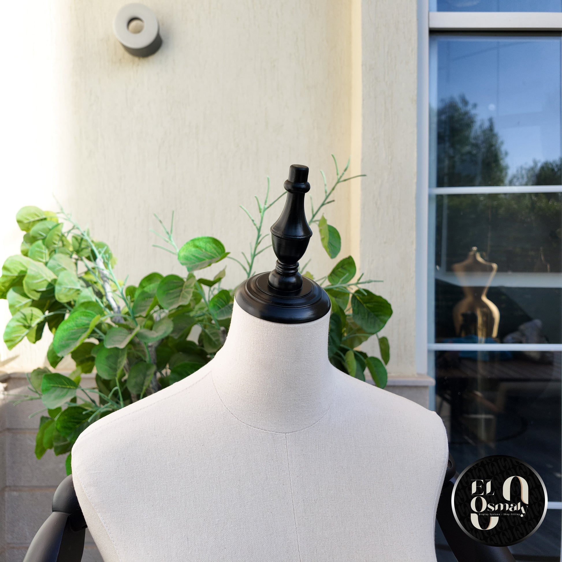 مانيكان ترزي رجل خشب اسود- Black wooden man tailor mannequin