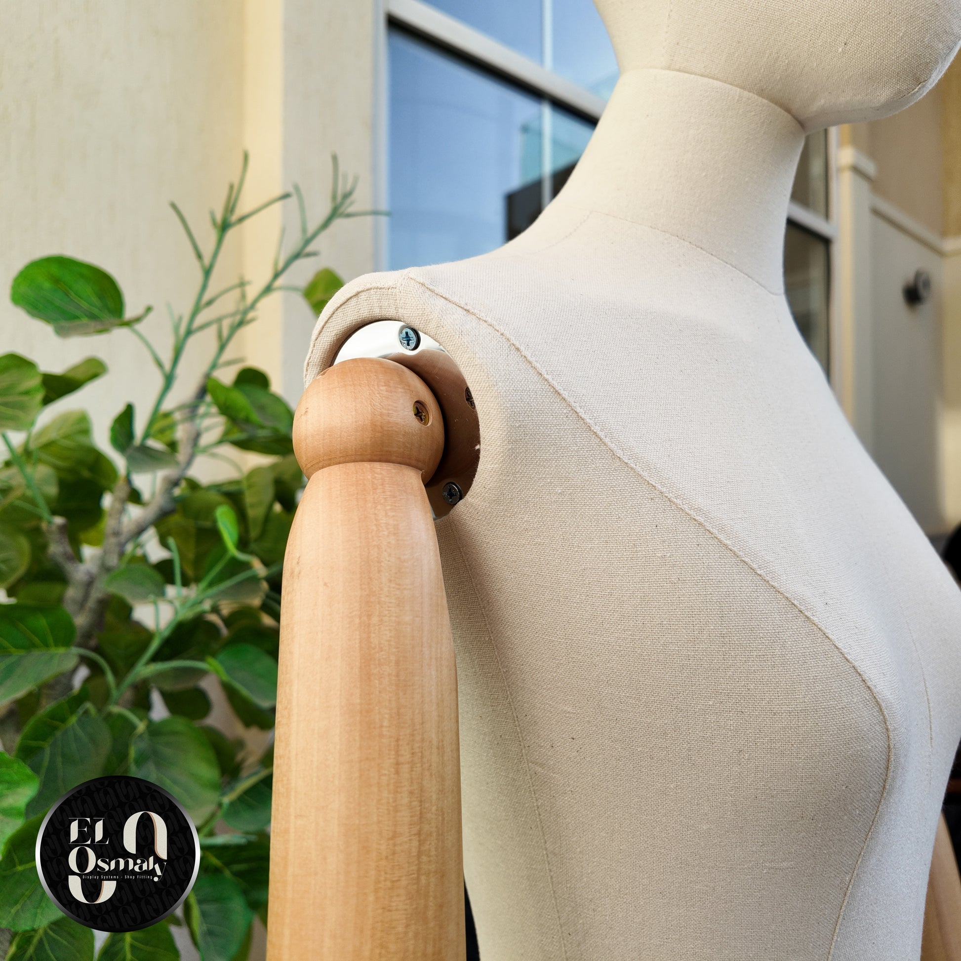 مانيكان ترزي حريمي راس قماش -Female tailor mannequin with cloth head