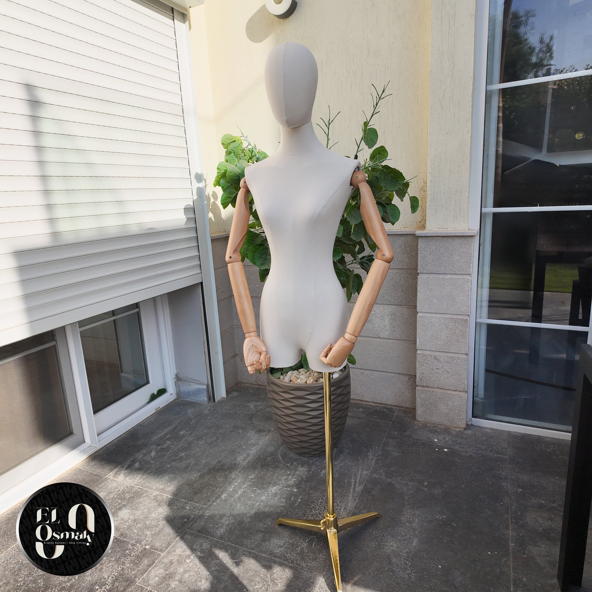 مانيكان ترزي حريمي راس قماش -Female tailor mannequin with cloth head