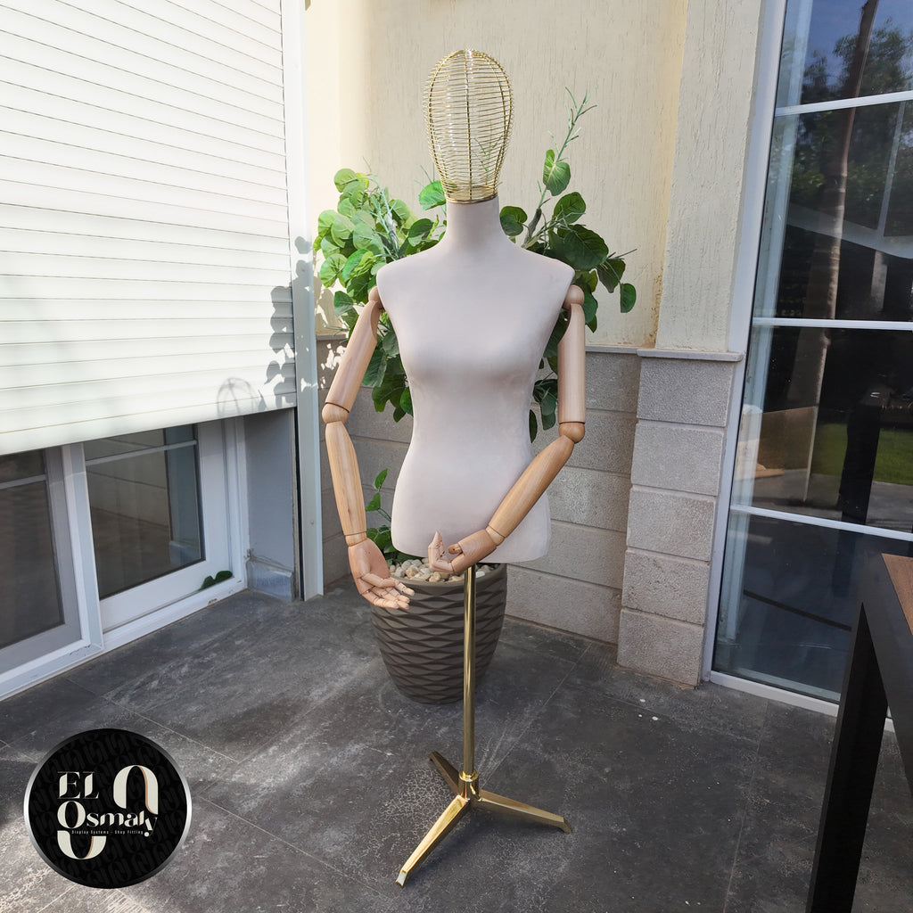 مانيكان ترزي راس شبك- Tailor mannequin head mesh