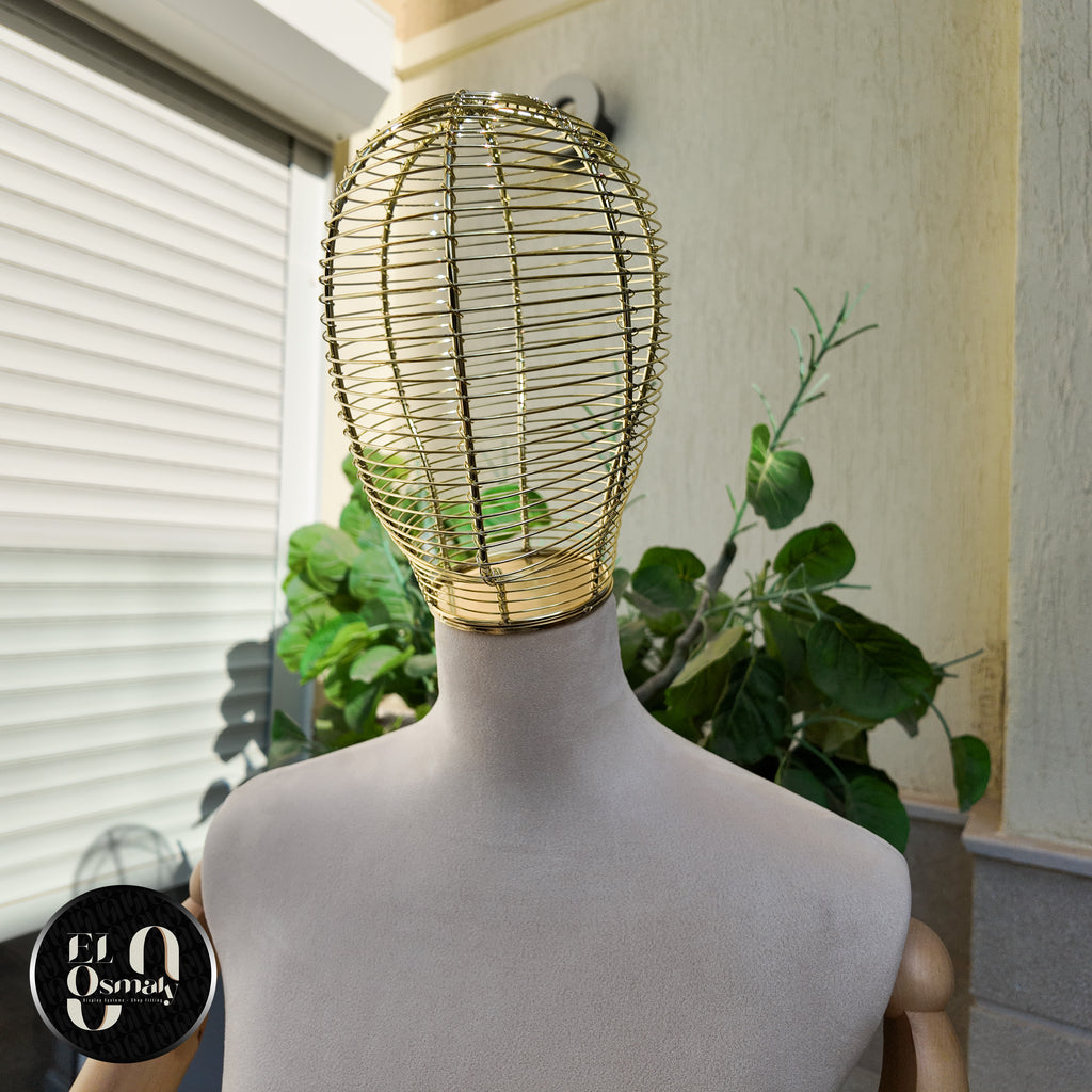 مانيكان ترزي راس شبك- Tailor mannequin head mesh
